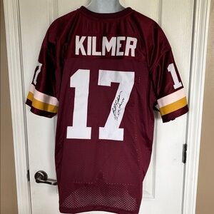 Vintage Billy Kilmer Autographed Washington Redskins Jersey